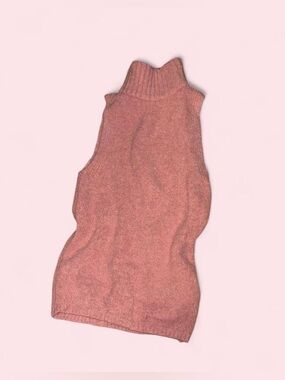 Xpress pink turtleneck sweater